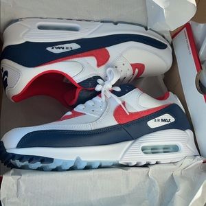 Nike Air max 91 (Red,White,Blue)